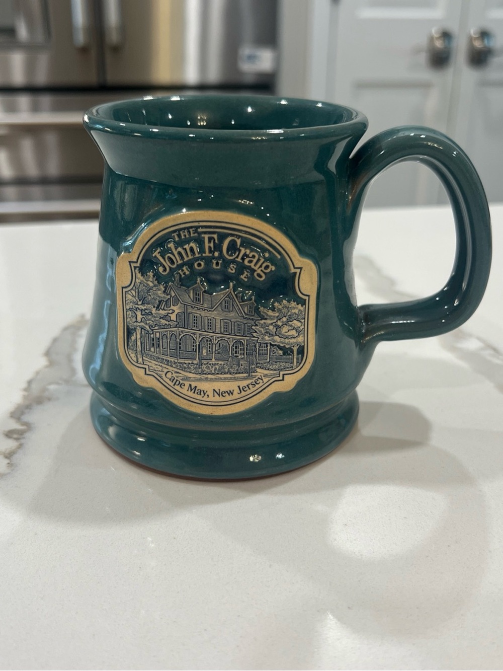 John E Craig House Cape May  Ceramic Coffee Mug Deneen Pottery new
